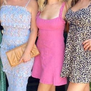 Pink Zara dress